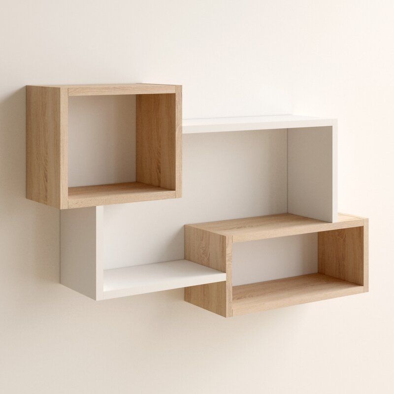 Corner Wooden Shelves