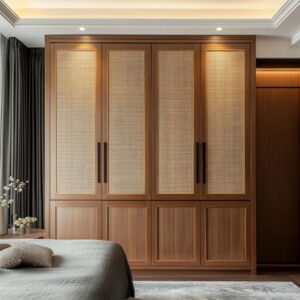 Three-Door Wardrobe